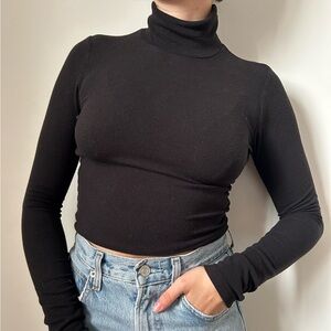 Aritzia Only Cropped Turtleneck